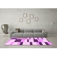 thumbnail image 3 of Ahgly Company Indoor Rectangle Abstract Pink Modern Area Rugs, 4' x 6', 3 of 4