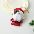 thumbnail image 7 of Yhmxh Christmas Tree Ornaments, Felt Santa Claus Hanging Ornament for Christmas Tree Xmas Tree Ornament, All kinds of Santa Claus Felt Ornaments Xmas Tree Ornament for Home Wall Party Decorations, 7 of 7