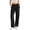 Black, variant on Weardear Tall Straight Leg High Waisted Sweatpants Womens Casual Workout Pants with Inner Drawstring and Side Pockets