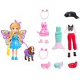 thumbnail image 1 of Polly Pocket Masque 'n' Match Costume Pack, 1 of 6