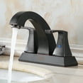 thumbnail image 3 of PARLOS 2 Handles Bathroom Faucet with Metal Pop-up Drain and Faucet Supply Lines, Oil Rubbed Bronze, 3 of 8