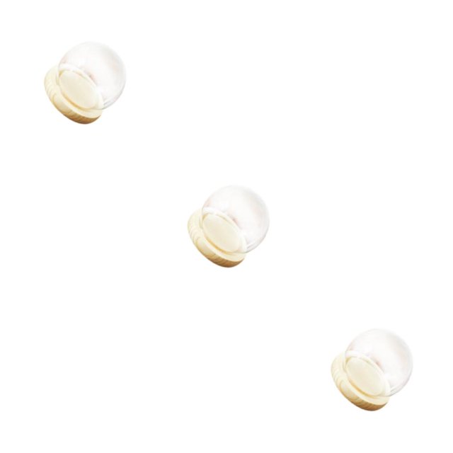 Advancent Pantalla de cristal Cloche Bell Jar Dome Cover Flor Preservación Base de 10 cm Type1 NO1