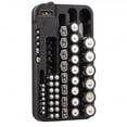 thumbnail image 3 of 72 Various Sizes Holes Battery Organizer Storage Case with Removable Battery Tester, 3 of 5