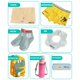 thumbnail image 5 of Cateissary Sello para niños Impresión fotosensible Sello de ropa Sello de nombre Pegatinas a prueba de agua Regalo para niños pinturas Verde, 5 of 6