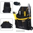 thumbnail image 4 of Electrician Waist Storage Tool Bag Belt Tool Pouch Kits Holder with Pockets, 4 of 11