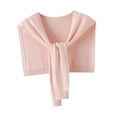 thumbnail image 4 of Chal tipo suéter para mujer, ideal para uso diario, calentador de cuello, elegante, para viajes y ocasiones informales. Rosa, 4 of 8