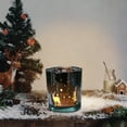 thumbnail image 6 of JoyMoreHome Christmas Theme Glass Candle Holder, Multi Christmas Pattern Glass Candlestick for Tabletop Centerpiece, Christmas Party, Livingroom, 6 of 6