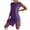 Dark Purple, variant on Skort Sets Women 2 Piece Outfits Cotton Tank Top and Mini Athletic Sweat Skirt Matching Sets Casual Travel Outfits M&Light Yellow