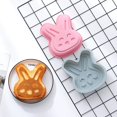 thumbnail image 3 of 4 piezas de molde de silicona para pastel de conejito de Pascua, molde para pastel, horno, utensilios para hornear, herramientas de Halloween, 3 of 5