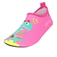 thumbnail image 5 of WRTFVZA Toddler Water Shoes Kids Boys and Girls Quick Dry Water Sneakers Slip On Swim Shoes for Beach Daily Walking 9.5-10 years #Hot Pink1, 5 of 5