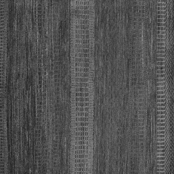 Ahgly Company Indoor Square Abstract Gray Modern Area Rugs, 4' Square