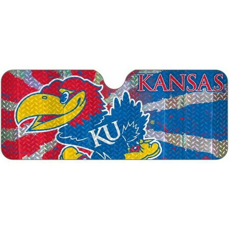 NCAA Kansas Auto Sun Shade