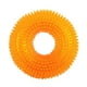 thumbnail image 3 of Greeniant Pet Chew Toy Training Squeak Ring Ball TPR Molar Sound Interactivo Juego Juguete, Naranja, L Type2 NO2, 3 of 6