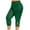 Green, variant on UYISJ Capri Leggings for Women 2024 Summer Plus Size Capris Knee Length Casual Workout Yoga Capri Pants Beach Cropped Pants Soft Comfy Pants Gray XXXL