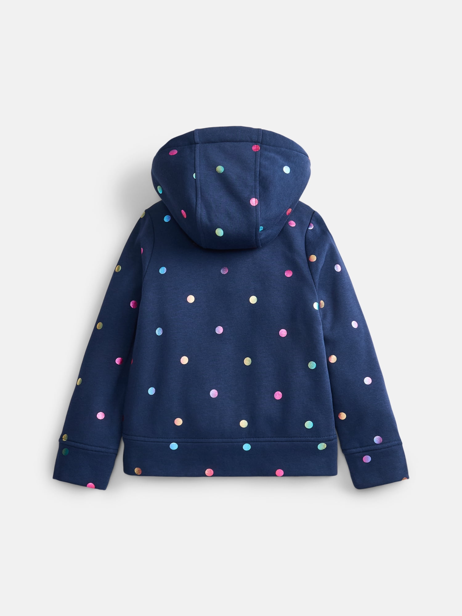 Wonder Nation Girls' Kid Tough Fleece Lined Hoodie Jacket, Sizes 4-18 & Plus