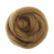 ACDANC 1 Piece 10g Soft and Wool Roving Felting Wool for DIY Felting Craft Materials Coffee