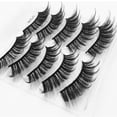 thumbnail image 4 of 8D Super Curling False Eyelashes Natural Looking Thick Lashes Easy Wear Lightweight Reusable Strip, 4 of 8