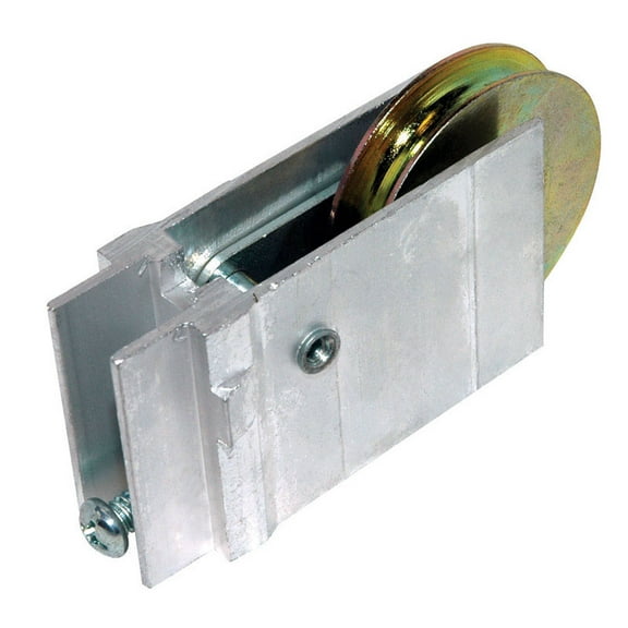 Barton Kramer 5498514 1.5 in. Dia. x 0.75 in. Mill Aluminum Sliding Glass Door Roller Assembly