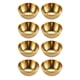 thumbnail image 2 of 1 Set 8pcs Cuencos de acero inoxidable de acero inoxidable Placas de salsa prácticas (dorado), 2 of 5