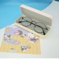 thumbnail image 2 of Cute Kitty Cat Hard Shell Gles Case Set with Cleaning Cloth - Portable Lens Holder Box for Women & Girls - Fits Most Gles & Sungles - Adorable & Practical!, 2 of 4
