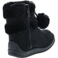 thumbnail image 5 of Kali Footwear Girls Zello Butterfly Glitter Pom Pom Boots, 5 of 7