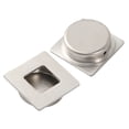 thumbnail image 3 of unbranded 2 Pcs Poignée de Porte Moderne en Acier Inoxydable Invisible pour Maison Chambre, 3 of 5