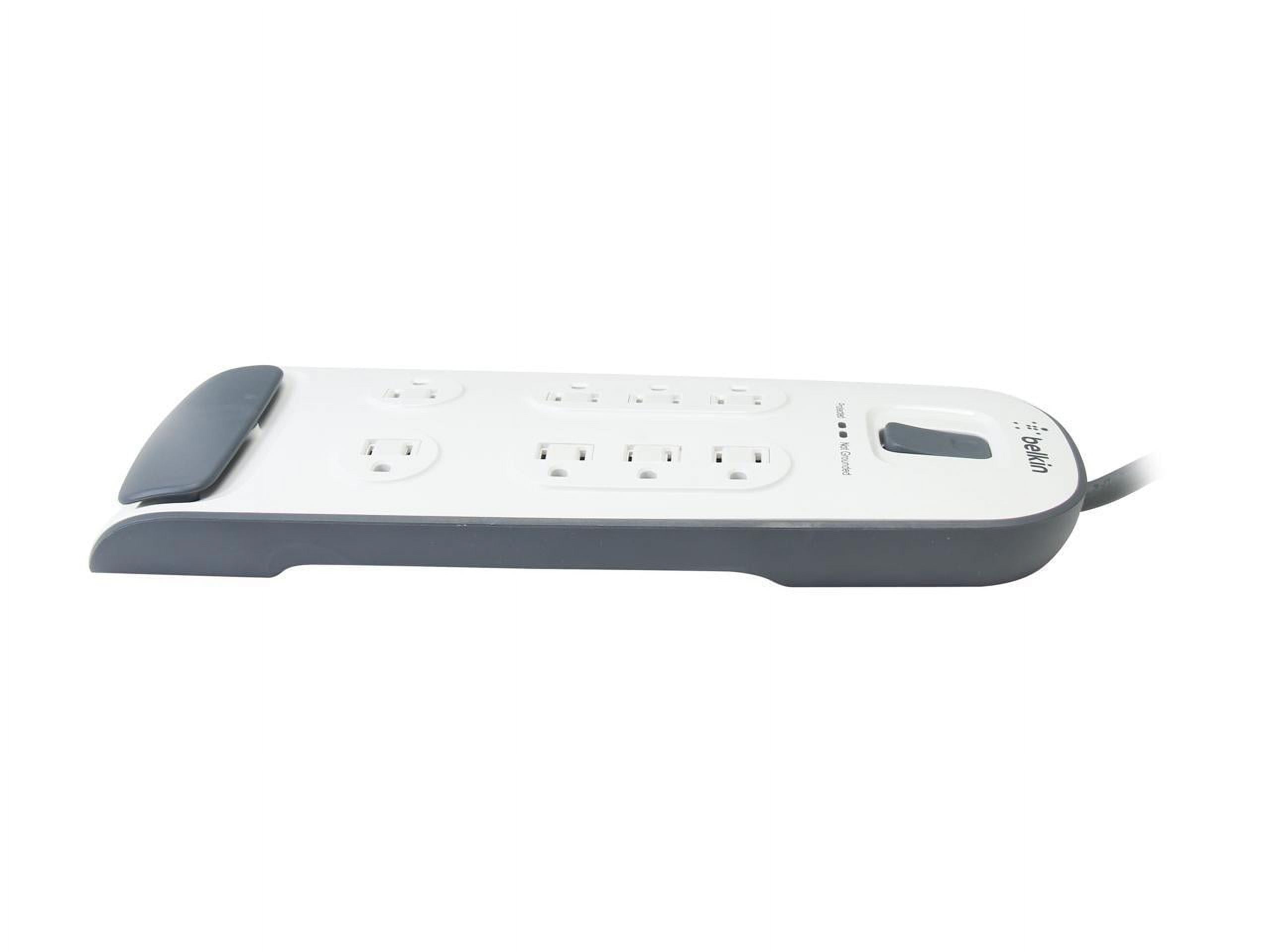 Belkin 8-outlet Surge Protector with 6 ft Power Cord with Telephone Protection - surge protector - 1.875 kW