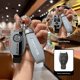 thumbnail image 1 of Funda para llave Mercedes-Benz C200l Gla200 Hebilla B200 Carcasa para llave de coche Clase 220 C180l Antiguo A180 Glc260 para hombre, 1 of 4