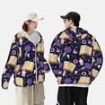 thumbnail image 5 of Fotbe Lavender Flowers Men's Women's UPF 50+ Sun Protection Jacket Hooded Cooling Shirt with Pockets Hiking Outdoor Performance-Medium, 5 of 8