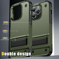 thumbnail image 3 of SaniMore for iPhone SE 2022 / iPhone SE 2020 / iPhone 8 / iPhone 7 4.7 inch Rugged Case, 【8FT Military-Grade Protection】【3 Stand Ways】 with Kickstand and Non-Slip Gripping Slim Case, Green, 3 of 7