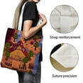 thumbnail image 3 of Stardew Valley Bolso de tela con estampado de lienzo para mujer, bolsa de compras reutilizable y estética, con cremallera interior, regalo para mujer,40*45cm., 3 of 6