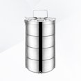 thumbnail image 1 of UPGRATOR 4-tier Design Hot Lunch Container Insulated Bowl for Hot Picnic 1Pcs, 1 of 8