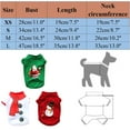 thumbnail image 2 of CICRKHB Dog Clothes Christmas Pet Cartoon Printed Pullover T Shirt Cute Spring Autumn Cartoon Printing Dogs Shirts Soft Pet Christmas Puppy Apparel Outfit 4 Sizes Pet Supplies Red, 2 of 5