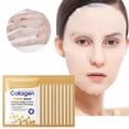 thumbnail image 2 of Clearance! Collagen Facial 25g*10 Suitable for Various Skin Types Lock Skin Improve Skin Dryness and Roughness and Enjoy A Moment Of Pleasure. and Smooth.Soft and Elastic Skin 10ml Facial Mask,White, 2 of 9