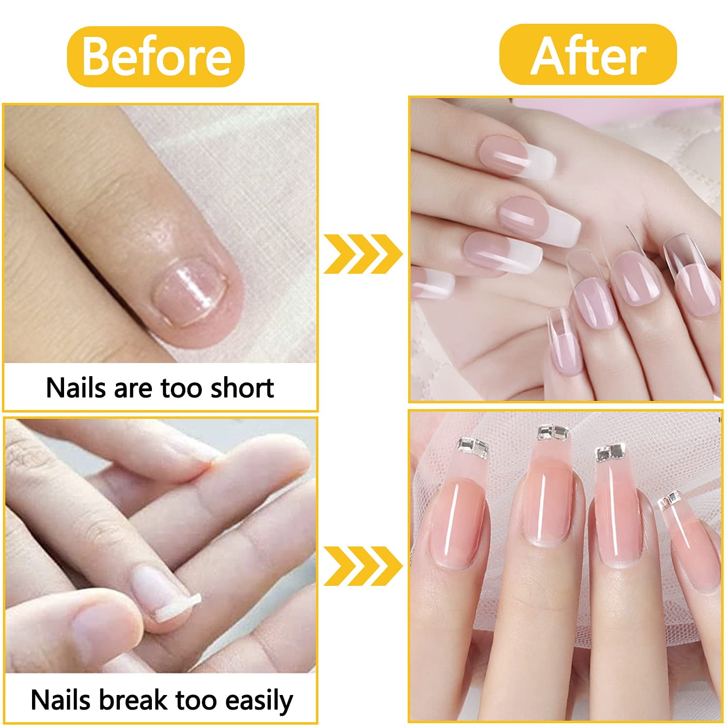 What is gel nail extension? | Nails@HomeSg