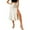 Z800 White, variant on Women'S Skirts Solid Color Elastic Waist Summer Loose Fit Women Pencil Skirt Size M Light Gray