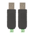 thumbnail image 3 of RS485 Converter Adapter, Compatible 2PCS USB Serial Converter, Mini Adapter Module For Win8/Win7//XP/Vista CH340 USB To RS485 Access Control System, 3 of 8