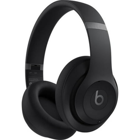 Restored Beats by Dr. Dre Studio Pro Wireless Over-Ear Headphones (Black) (Refurbished)
