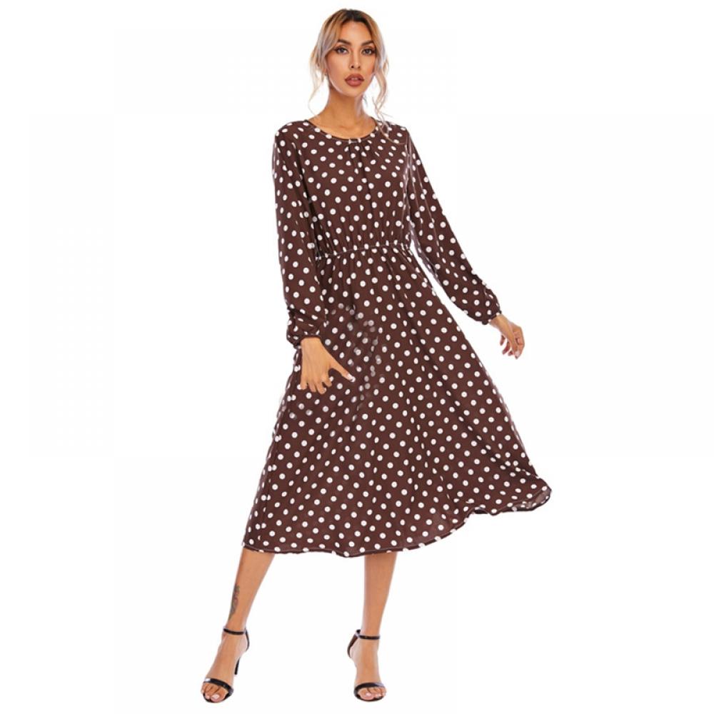 Women Summer Casual Spring Polka Dot 