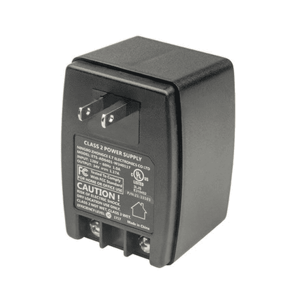 LiftMaster APOW3 Plug-In Transformer, 34V AC Power Supply, K76-37251, For LiftMaster/Elite Gate Operators