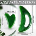 thumbnail image 2 of Body Gua Sha Massage Tool Large Gua Sha Set With Handle Resin Guasha Board Muscle Scraping Massage Tool Body Facial Shaping Anti Cellulite Spa T, 2 of 4