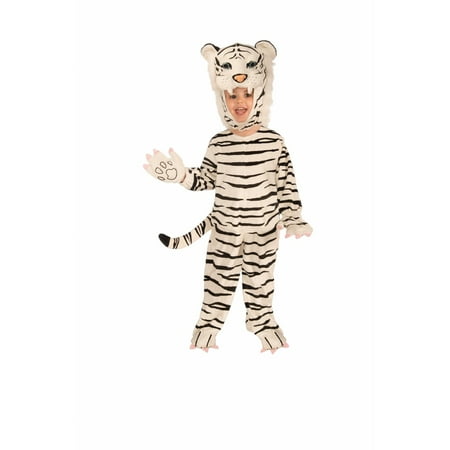 Halloween Infant/Toddler Plush - White Tiger Costume