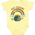 thumbnail image 3 of Inktastic Gigi's Treasure St. Patrick's Day Rainbow and Gold Boys or Girls Baby Bodysuit, 3 of 5