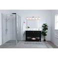 thumbnail image 2 of Collier 5 light Chrome and Frosted white glass Wall sconce, 2 of 5