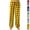 Yellow, variant on HAJWOH Womens Pants Plaid Drawstring Warm Bottoms Winter Holiday with Elastic Waist with Pockets