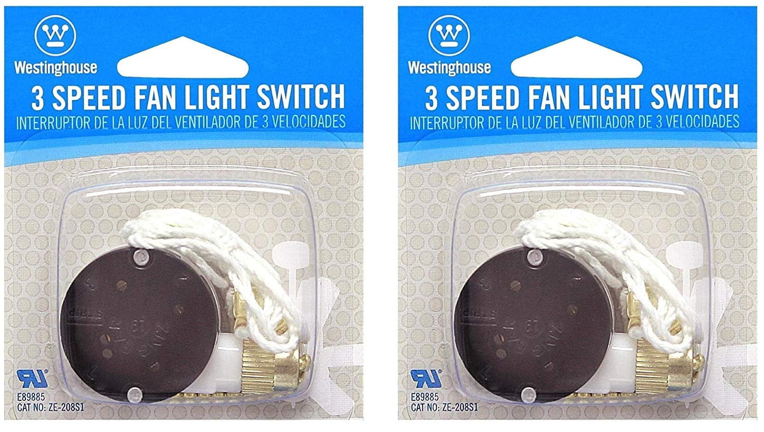 Westinghouse 4-Wire Ceiling Fan Switch 