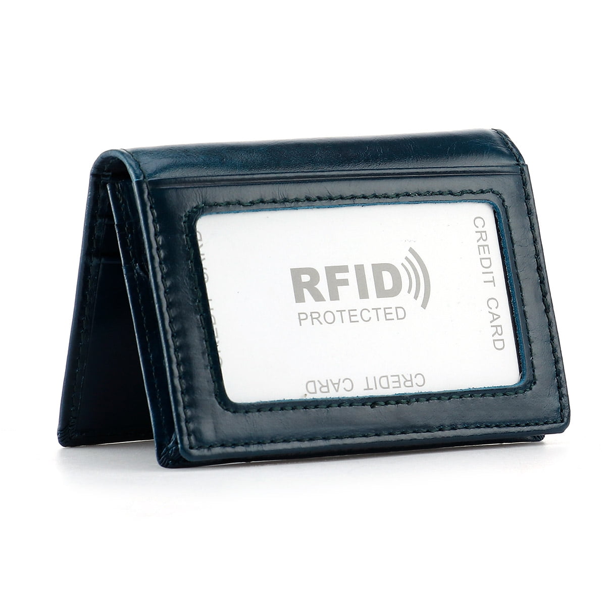 Portefeuille Bear, Portefeuille Stop RFID Pour Homme En Cuir Noir