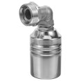 thumbnail image 2 of Fully Automatic Float Valve Water Level Control Side Inlet 1 Inch Interface 304 Stainless Steel Homeowners 1Set, 2 of 5