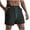 Black, variant on Mgmyaa Running Shorts for Men Drawstring Elastic Waist Gym Workout Outdoor Fitness Lightweight Quick Dry Shorts with Pockets