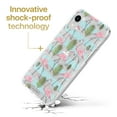 thumbnail image 3 of Case Yard iPhone-XR Case Clear Soft & Flexible TPU Ultra Low Profile Slim Fit Thin Shockproof Transparent Bumper Protective Cover Drop Protective Cell Phone Cases (Flamingo Stripes), 3 of 8